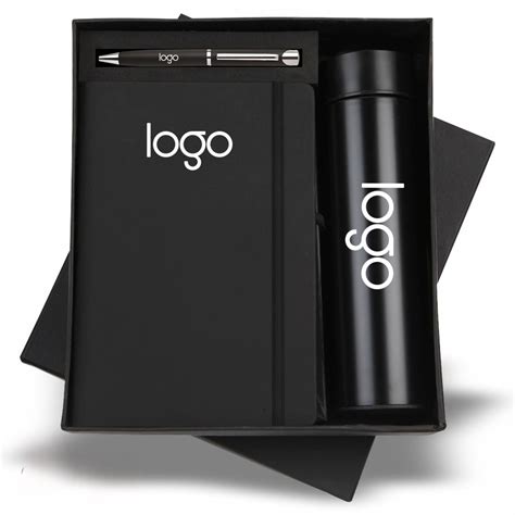 Customized Black Employee Workspace Essential Kits – Simcha Gifts