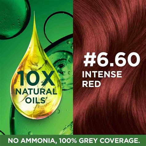 Garnier Color Naturals Shade 6.60 Intense Red Hair Color