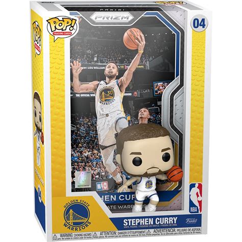 NBA Stephen Curry Funko Pop! Trading Card Figure with Case #04