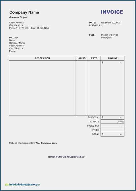 Image result for Sample Invoices Printable