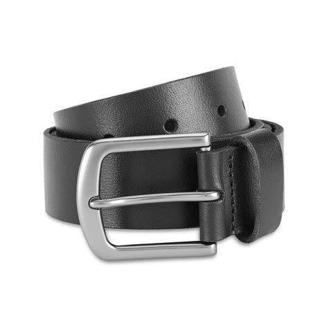 United Colors of Benetton Bradano Men's Non-Reversible Leather Belt Bl ...
