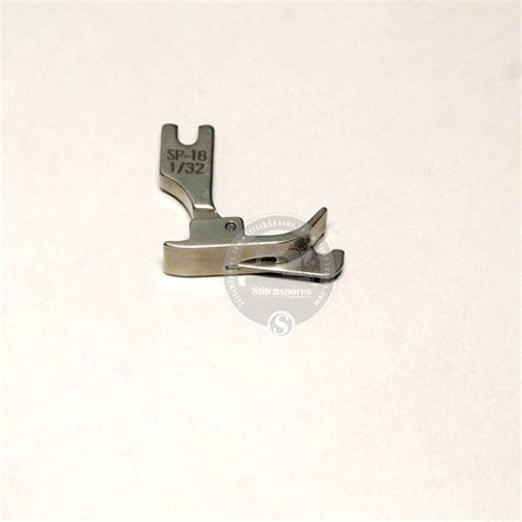 SP-18 1/32 1.0mm Presser Foot With Guide Single Needle Lock-Stitch Sew ...