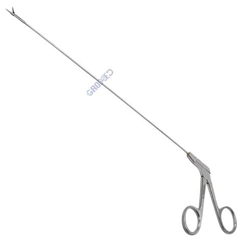 Gromed MLS Serrated Forceps/Micro Laryngeal Surgery Long Forceps with ...