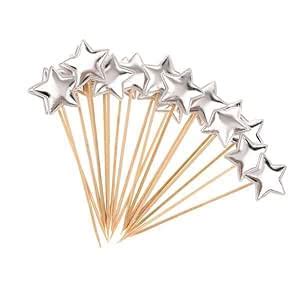 Bnf® 6x20 Pieces Star Cake Cupcake Topper for Birthday/Wedding Party ...