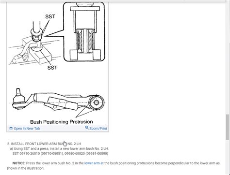Image result for Control Arm Bushing Removal Tutorial