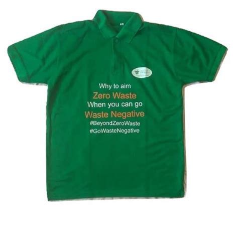 Waste Pet Bottles Recycled Dark Green Polo T-shirts Manufacturer ...