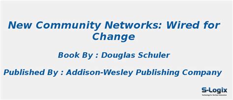 Good Research Books in New Community Networks: Wired for Change | S-Logix