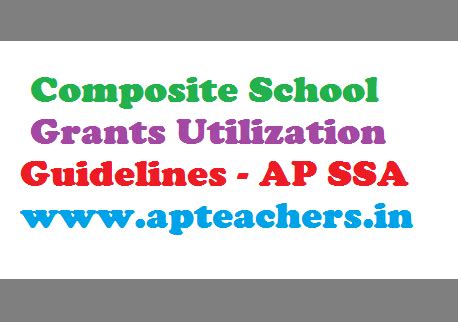 Composite School Grants Utilization Guidelines AP Samagra Siksha ...