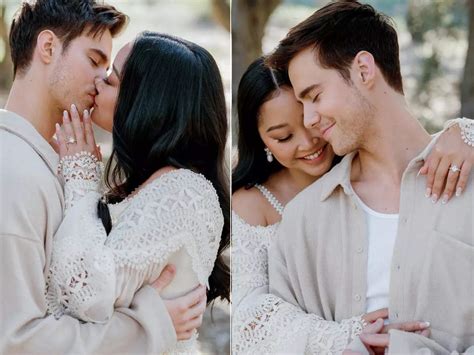 Dreamy engagement pictures of 'To All the Boys' star Lana Condor and ...