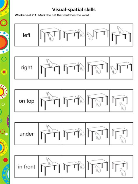 Image result for Visual Spatial PDF
