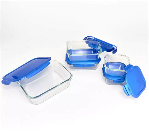 QVC.com Lock and Lock Glass Containers 的图像结果