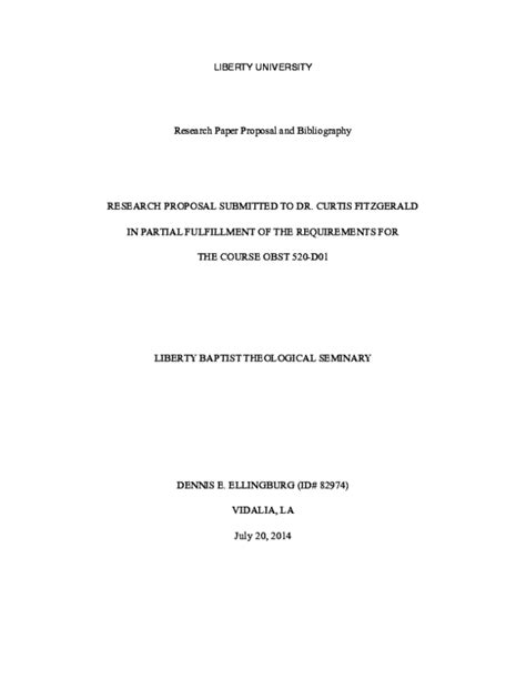 Image result for Term Paper Proposal Example