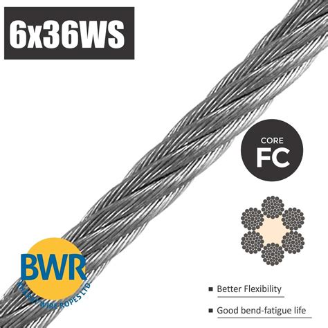 Class 6x36 IWRC And Fiber Core Python Wire Rope, 49% OFF