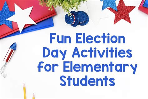 Election Day Activities 的图像结果