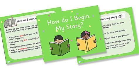 Story Starters PowerPoint Task Setter