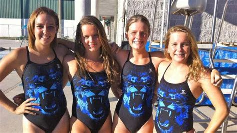 Academy at the Lakes swimming team is small in number, big in potential