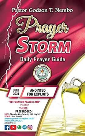 Prayer Storm: JUNE 2021 – ANOINTED FOR EXPLOITS eBook : Tangumonkem ...
