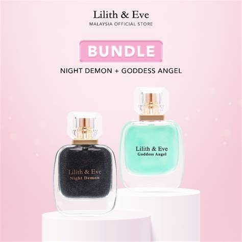 Lilith And Eve 2 In 1 Bundle Night Demon + Goddess Angel Eau De Perfume ...