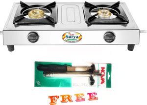 sun surya with Noa Gas Lighter Stainless Steel Manual Gas Stove Price ...