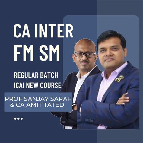 CFA Lectures by Sanjay Saraf – Level 1, 2 & 3 at CA Point