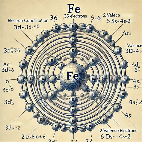How many valence electrons does an iron atom (Fe) have - Learnexams