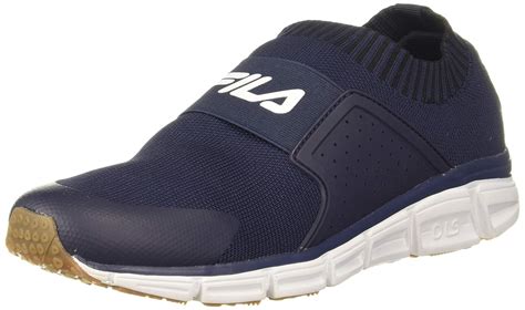 Buy Fila Men's Peacoat,white Running Shoes - 8 UK at Amazon.in