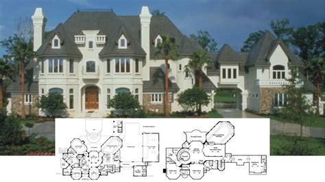 French Chateau Luxury House Floor Plans FRENCH CHATEAU PALACE DESIGN