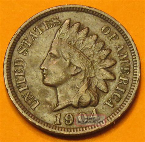 1904 Indian Head Penny 2)) )