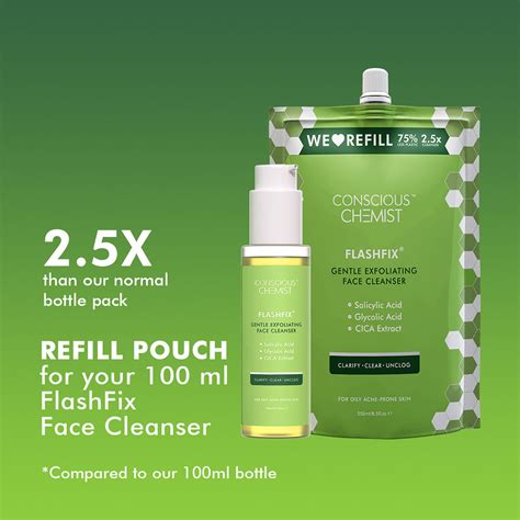 Buy Conscious Chemist® Gentle Oil Control Face Cleanser + Refill Pack ...