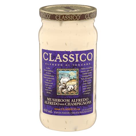 Mushroom Alfredo Spaghetti Pasta Sauce | Classico | Products - Heinz ...