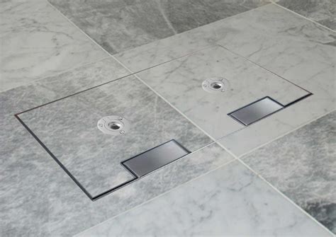 Screed Stainless Steel Floor Box - CMD Ltd