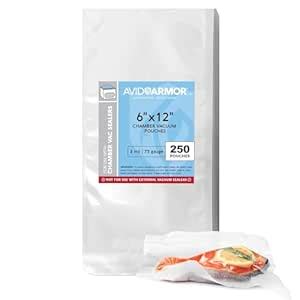 Buy Avid Armor Chamber Machine Vacuum Pouches Size 6x12" Pack of 250 ...
