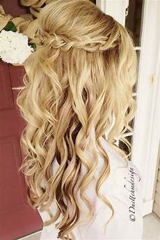Curly Hairstyles For Formal Events by 50 Gorgeous Half Up Half Hairstyles For Prom Curly Hairstyles For Formal Events