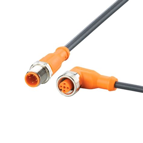 EVC015 ifm electronic | ifm electronic Male 1 way Straight to Female 1 ...