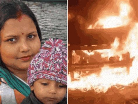 Rampur Fire: Woman Constable, Son Burned Alive After Dumper Crash