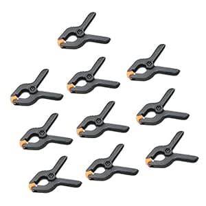Segolike 10 Pieces Heavy Duty Strong 2" Spring Clamp Jaw Market Stall ...