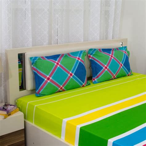 Buy PORTICO 3-Pc. Queen Size Bedsheet Set - 274 x 274 cm from Portico ...