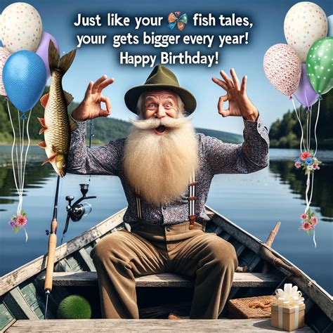 🎣🎂 Catch the Fun: 27 Happy Birthday Fishing Memes to Reel In Smiles 🎉