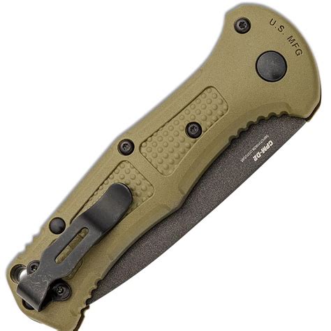 Benchmade Mini Claymore Auto Ranger Green Grivory Handle Cobalt Black ...