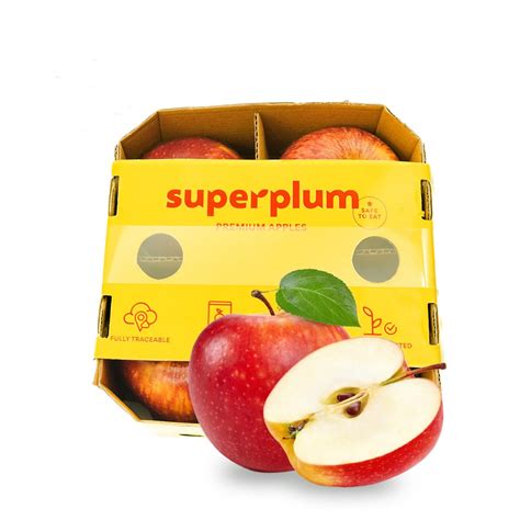 Superplum Indian Apple Pesticide Tested, 4pc : Amazon.in: Grocery ...