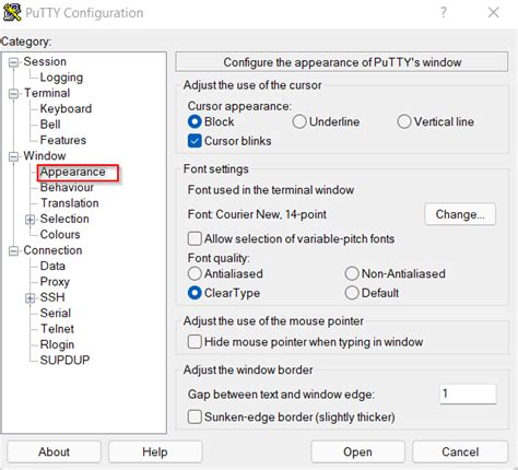 Using Putty App 的图像结果