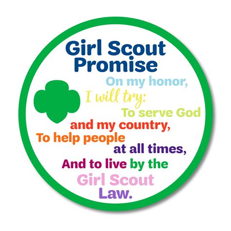 Printable Girl Scout Promise Coloring Pages [2025]