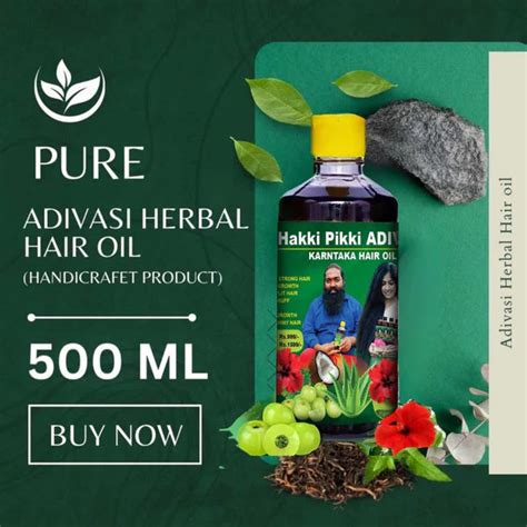 HAKKI PIKKI ADIVASI HAIR OIL – Official Website - Adivasi Herbal Store