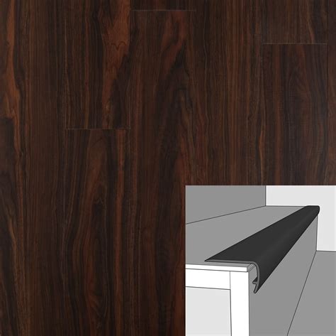 Roseville 94in. Vinyl Overlapping Stair Nose | Floor and Decor