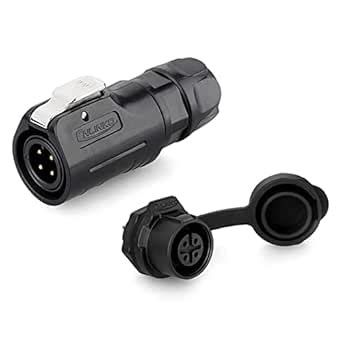 CNLINKO LP-12 IP67 Industrial Waterproof Connector Quick Plug Circular ...