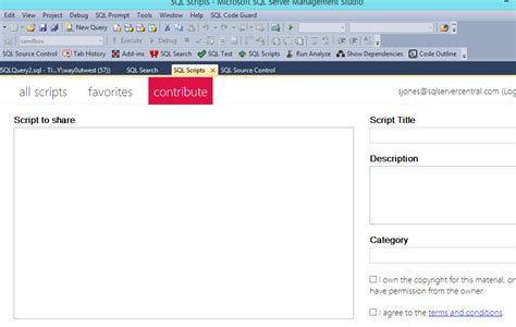 Code Statements as a SQL File in SSMS 的图像结果