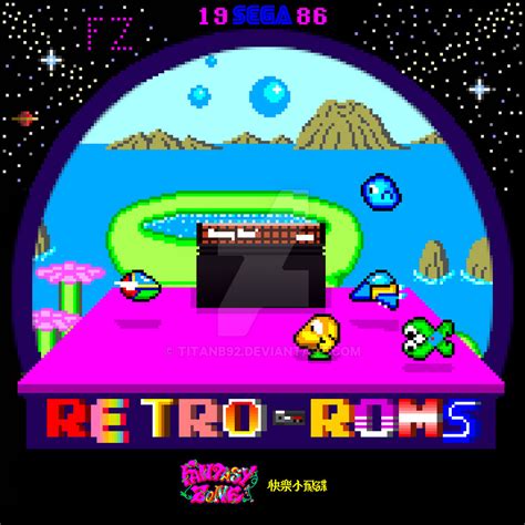 Retro-Rom Fantasy Zone (SEGA Mark III/Master Sys) by TitanB92 on DeviantArt