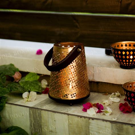 Buy Mayura Antique Hanging T-light Holder - Online in India - My Pooja Box