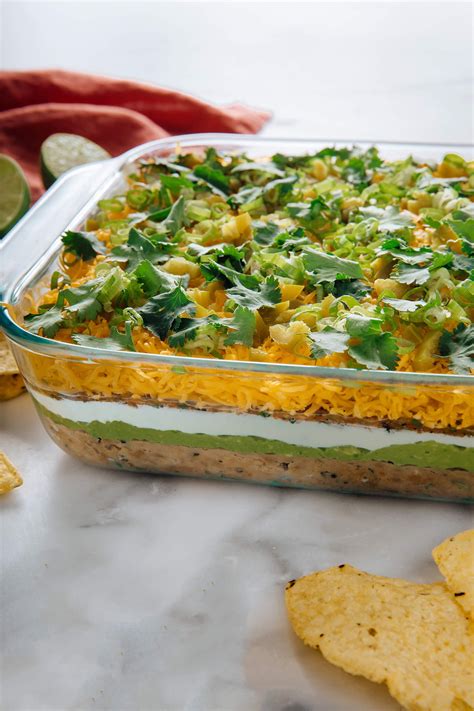 Easy Seven Layer Mexican Dip 7 Layer Dip Recipe