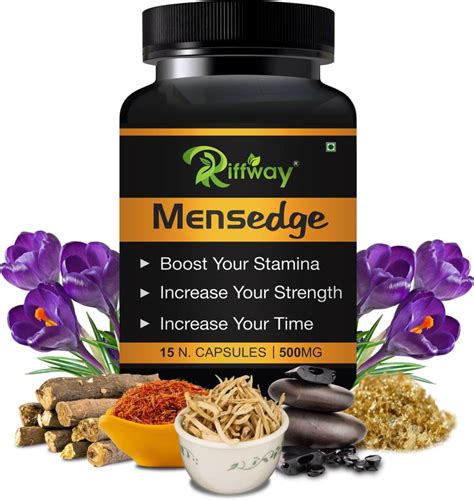 Riffway Mensedge Herbal Tablet For Long Timing Bigger Harder Male ...